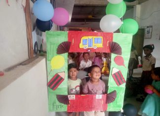 श्री. संत केजाजी कॉन्व्हेन्ट येथे चिमुकल्यांचे स्वागत