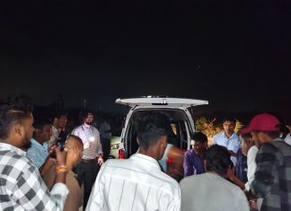 महाबळा नजीक कार पलटी झाल्याने एक गंभीर जखमी