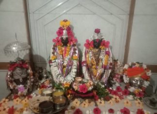 प्रतिपंढरी घोराड येथे आषाढी निमित्त भाविकांची मोठी गर्दी