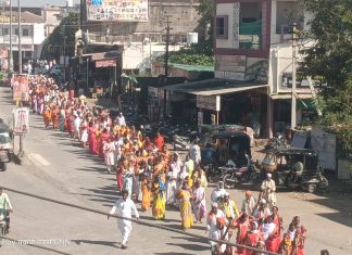 सेलू शहर भक्तिरसात न्हाऊन निघाले; संत जगनाडे महाराज जयंती उत्सव मोठ्या भक्तिभावाने