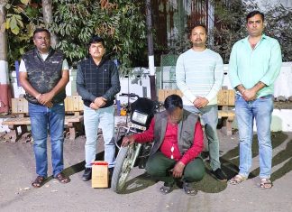 हिंगणघाटमध्ये गांजा विक्री करणाऱ्या सराईत गुन्हेगारास अटक ; ८८ हजारांचा मुद्देमाल जप्त